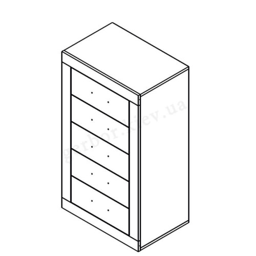 Фото комоду САРА KOM5S Гербор – схема 