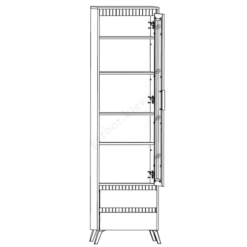 Фото вітрини ЛАУНДЖ REG1W2S БРВ (ВМК) – схема наповнення