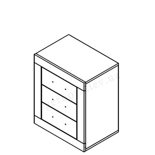 Фото приліжкової тумбочки САРА KOM3S Гербор – схема 