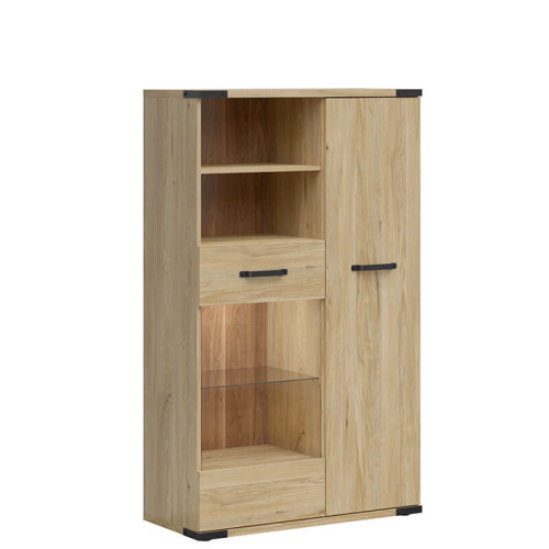 Фото вiтрини  з підсвіткою LARA REG1D1W/90_LED BRW