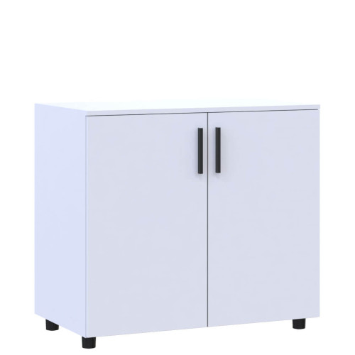 Фото білої тумби ТОРН 2 ДСП ДОРОС (DOROS) – вигляд збоку