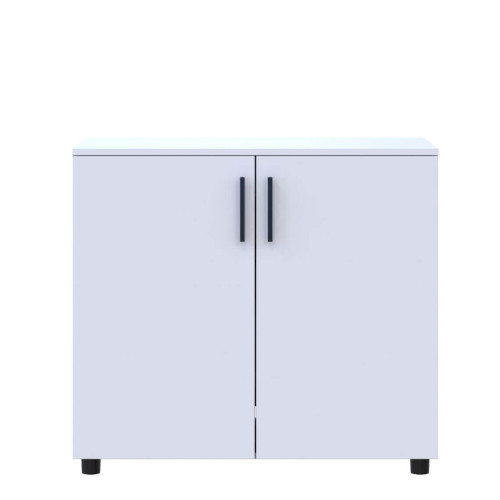 Фото білої тумби ТОРН 2 ДСП ДОРОС (DOROS) – вигляд спереду