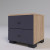 Фото прикроватной тумбочки Х-СКАУТ Х-04 Санти дуб каменный / графит