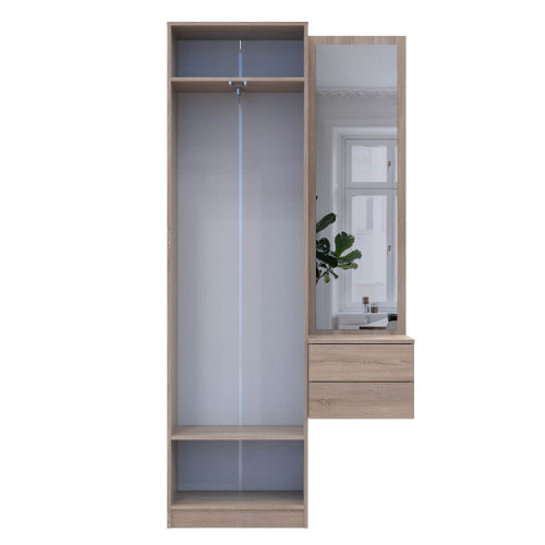 СОЛА Передпокій 1+2 Шафа та Дзеркало з тумбою ДОРОС (DOROS)