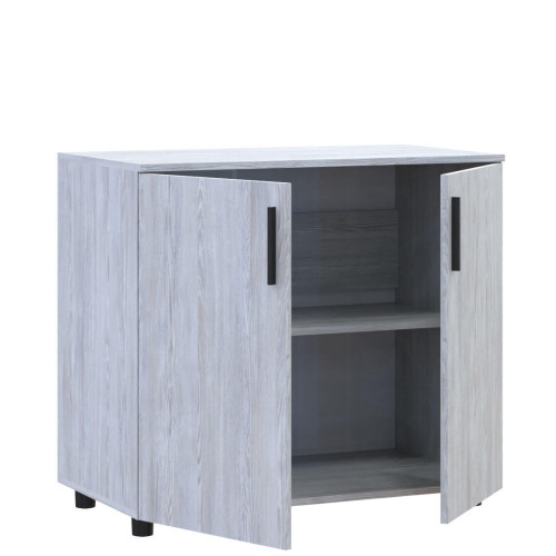 Фото тумби ТОРН 2 ДСП ДОРОС (DOROS) сосна натті – вигляд збоку наповнення