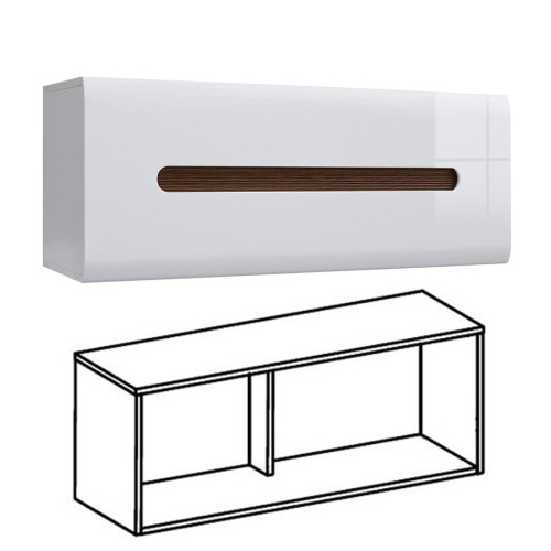 Фото навісної шафи SFW1K/4/11 Ацтека БРВ – схема наповнення