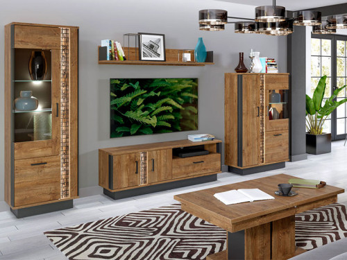 Фото журнального столика DORIAN DN11 BOGFRAN в интерьере гостиной