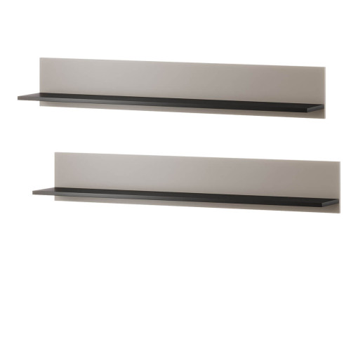 Фото полиць SOHO CAMA MEBLE кашемір / чорний