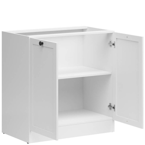 Фото тумби JUNONA LINE D2D/80/82 BBL BRW білий – наповнення