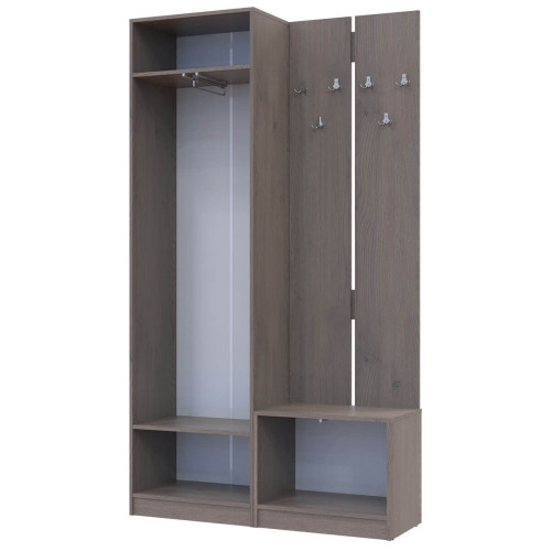 СОЛА Передпокій 1+3 Шафа та Вішак з тумбою ДОРОС (DOROS)