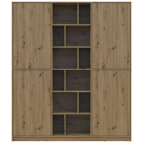 Фото шафи ДСП МОРГАН ДОРОС (DOROS) дуб артизан – вигляд спереду