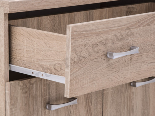 На фото выдвижной ящик мебели для прихожей TOP-MIX VMV Holding дуб сонома