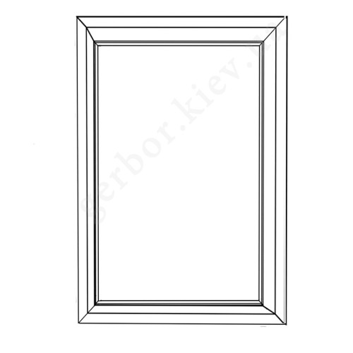 Фото дзеркала МАРКУС LUS БРВ (ВМК) – схема вертикального розташування