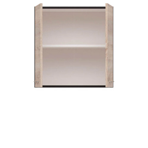 Фото кухні JUNONA LINE 230 ZBL BRW сонома – наповнення навісної шафи G2D/60/57