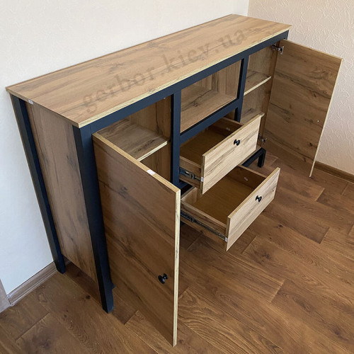 Фото комоду LOFT 2D2S MEBELBOS від покупця – вигляд збоку наповнення