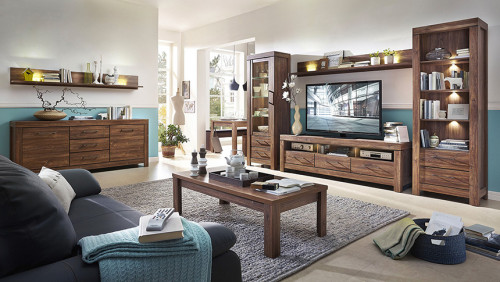 Фото журнального столика GENT LAW/4/13 BRW в интерьере гостиной