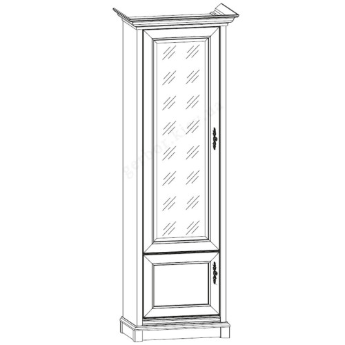 Фото вітальні СОНАТА НЬЮ Гербор – схема вітрини