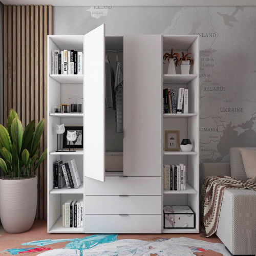 ГЕЛАР Шафа 2 ДСП з 2 етажерками ДОРОС (DOROS)