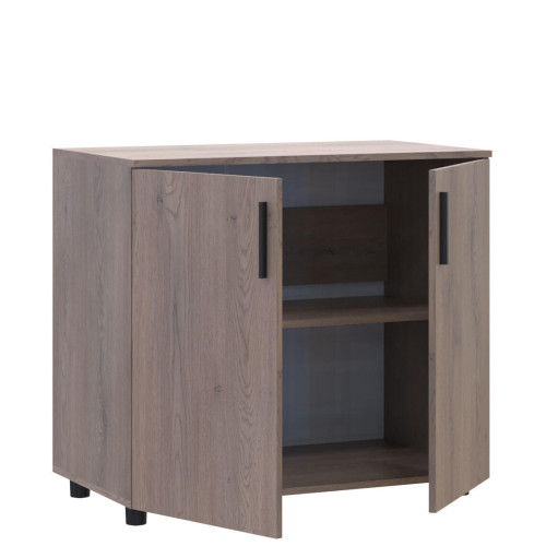 Фото тумби ТОРН 2 ДСП ДОРОС (DOROS) кремона канноло – вигляд збоку наповнення