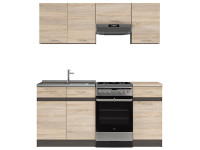 JUNONA LINE 170 ZBL Кухня BRW сонома JUNONA LINE 170 ZBL Кухня BRW сонома