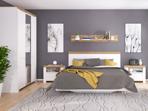 Фото шкафа с зеркалом VIGO 5D MEBELBOS в интерьере спальни