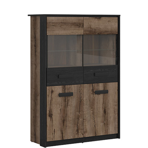 Фото низкой витрины KASSEL REG2D2W BRW