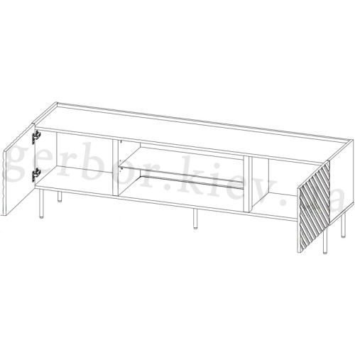 Фото тумби ТВ ONDA EF CAMA MEBLE – схема наповнення