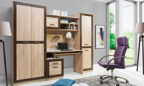 Фото письменного стола BOSS BS11 BOGFRAN в интерьере детской