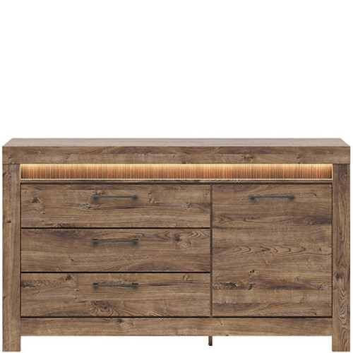 Фото комода TORIN KOM1D3S BRW – вид спереди