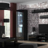 Фото комплекта мебели для гостиной SOHO 2 CAMA MEBLE черный / черный глянец
