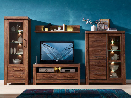 Фото гостиной GENT BRW в цвете дуб стирлинг