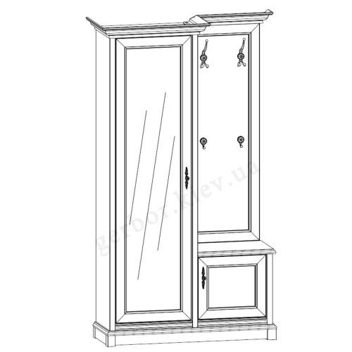 Фото передпокою СОНАТА НЬЮ Гербор – шафа