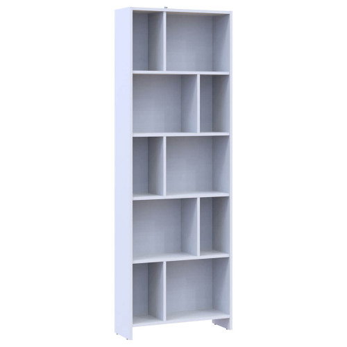 Фото білої етажерки Студент ДОРОС (DOROS) – вигляд збоку