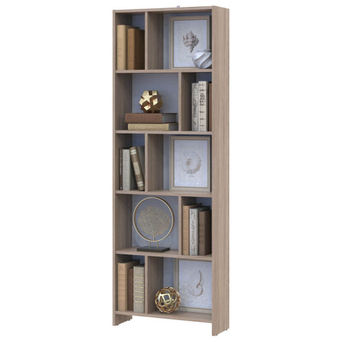 Фото етажерки Студент ДОРОС (DOROS) дуб сонома з предметами