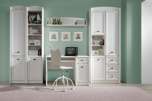 Фото письмового столу BIU1D1S САЛЕРНО Гербор в інтер'єрі дитячої кімнати