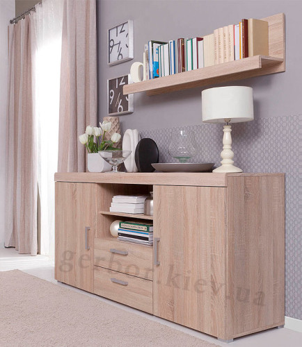 Фото полки POL/110 DAMIS VMV Holding в интерьере гостиной