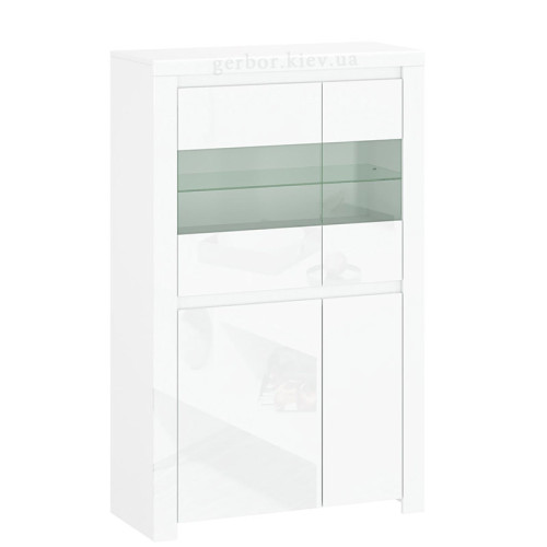 Фото низкой витрины LINGO 2D2W MEBELBOS