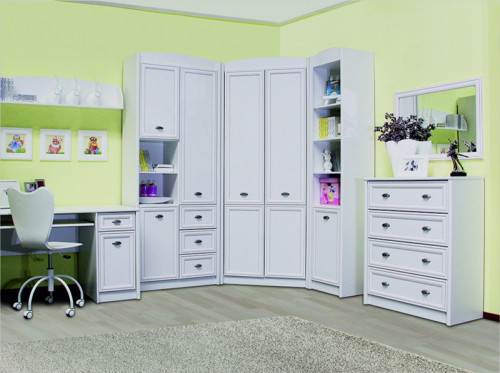 Фото комоду KOM4S Гербор в інтер'єрі дитячої кімнати