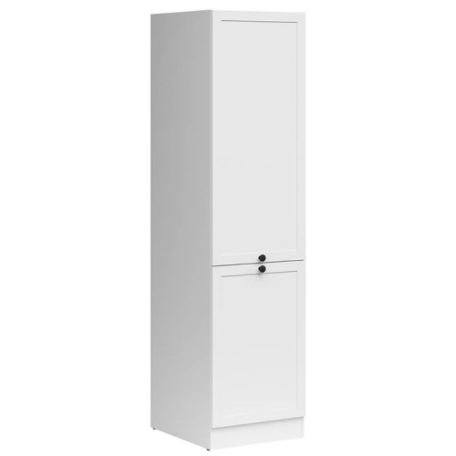 Фото лівого пеналу JUNONA LINE D2D/50/195L BRW білий – вигляд збоку