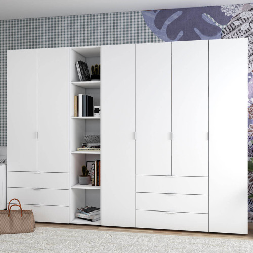 ГЕЛАР Шафа 2+4 ДСП з етажеркою ДОРОС (DOROS)