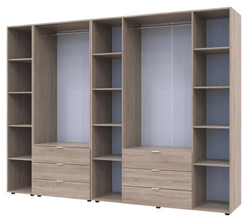 ГЕЛАР Шафа 2+4 ДСП з етажеркою ДОРОС (DOROS)