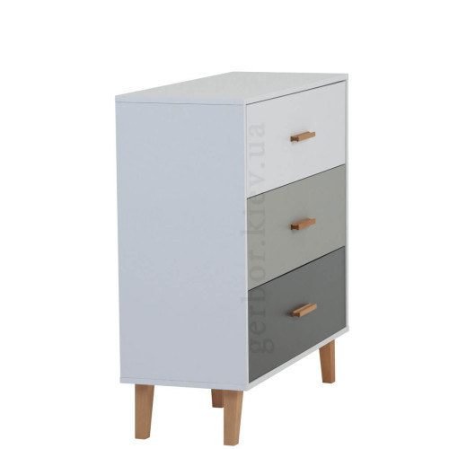 Фото комода TIMMY 3S ВМВ – вигляд  лівого боку