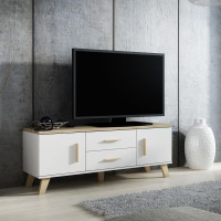 LOTTA CAMA MEBLE Тумба ТВ 140 2D2S белый LOTTA CAMA MEBLE Тумба ТВ 140 2D2S белый