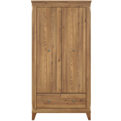 Фото шкафа BERGEN SZF2D1S BRW - вид спереди