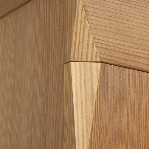 На фото боковое углубление шкафа BERGEN SZF2D1S BRW