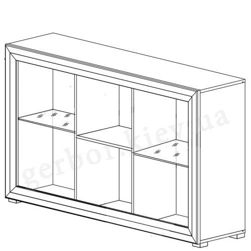 Фото буфету МАРКУС REG2W1D БРВ (ВМК) – наповнення