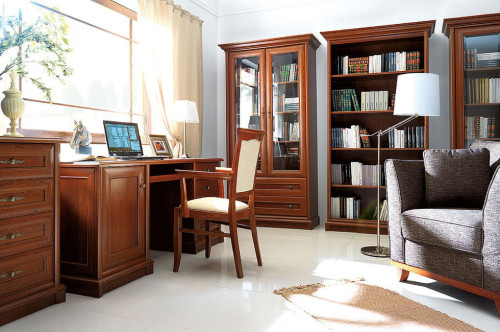 Фото письменного стола 158K Гербор в интерьере кабинета