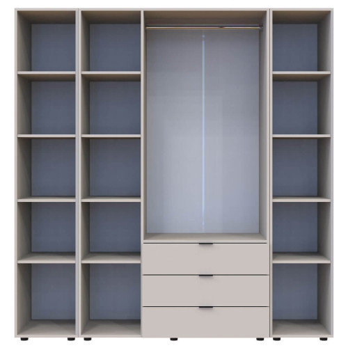 ГЕЛАР Шафа 3 ДСП з 2 етажерками ДОРОС (DOROS)