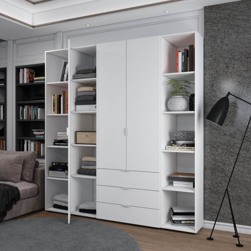 ГЕЛАР Шафа 3 ДСП з 2 етажерками ДОРОС (DOROS)