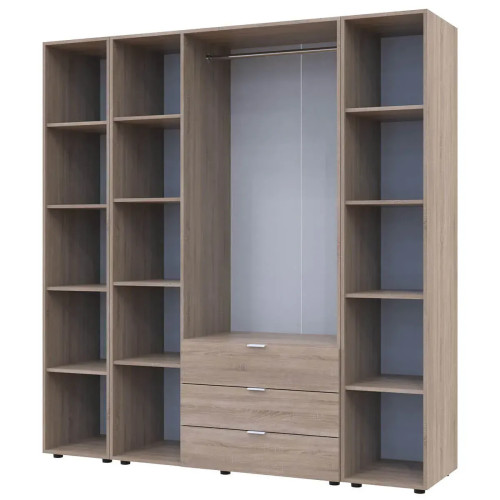 ГЕЛАР Шафа 3 ДСП з 2 етажерками ДОРОС (DOROS)